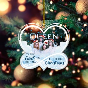 Queen Band Custom Shape Clear 1-side Acrylic Ornament – MAITM4867 1