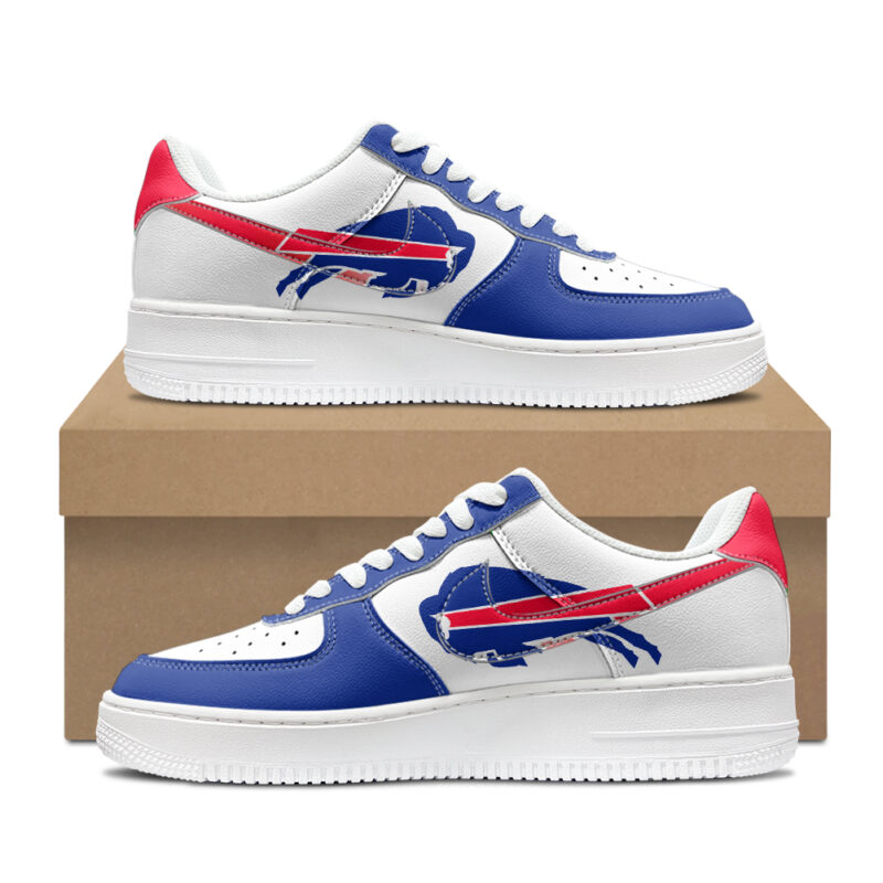 Custom Buffalo Bills Air Force 1s