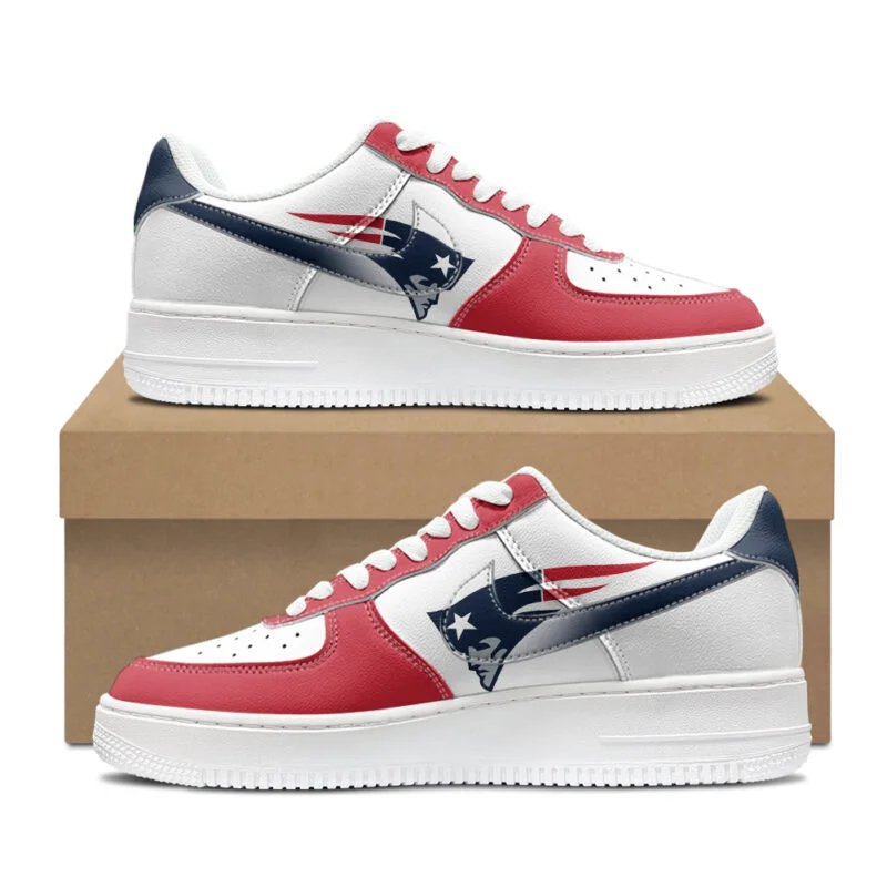 Custom New England Patriots Air Force 1s