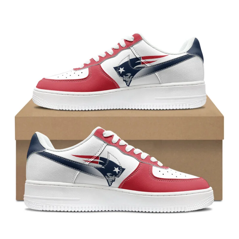 Custom New England Patriots Air Force 1s